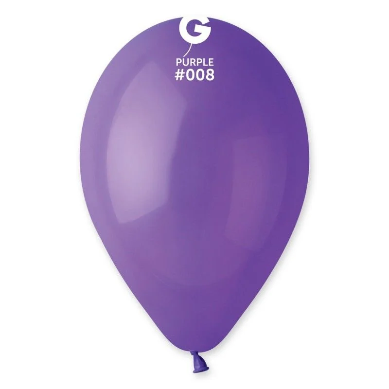 10’’%20Gemar%20Pastel%20Balon%20Mor%20100%20adet