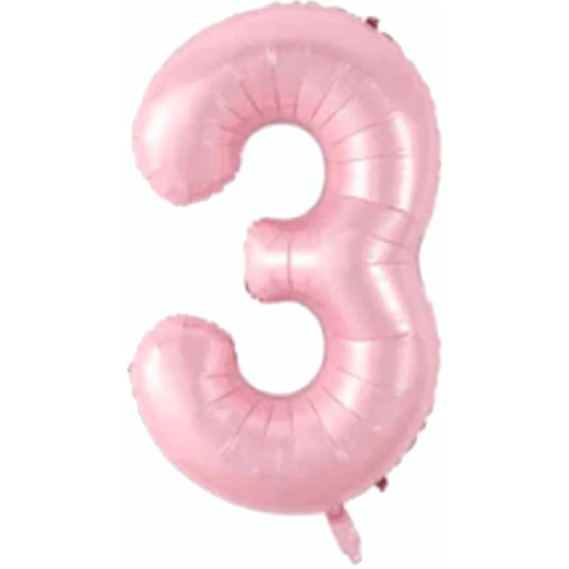 Rakam%20Folyo%20Balon%20Pembe%203-34%20inç