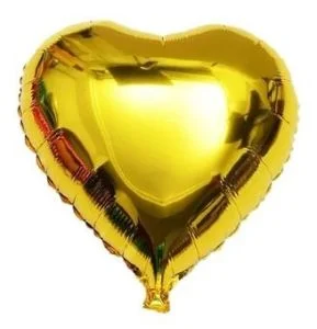 34%20inç%20Gold%20Renk%20Kalp%20Folyo%20Balon