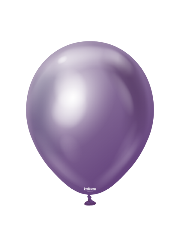 12’’%20Kalisan%20Krom%20Mor%20Lateks Balon%201%20adet