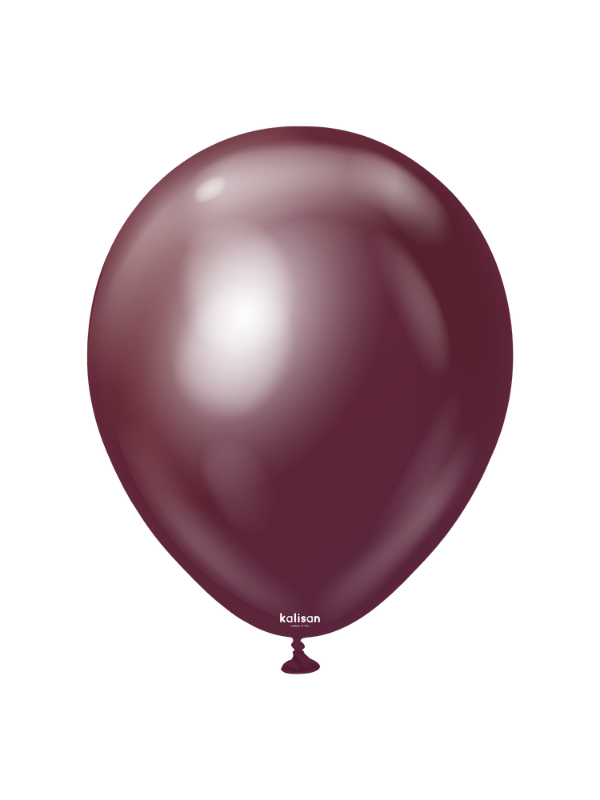 12’’%20Kalisan%20Krom%20Bordo%20Lateks Balon%201%20adet