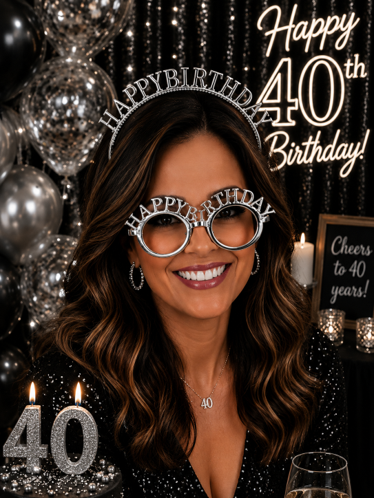 Happy%20Birthday%20Taç%20Gözlük%20Seti%20Gümüş