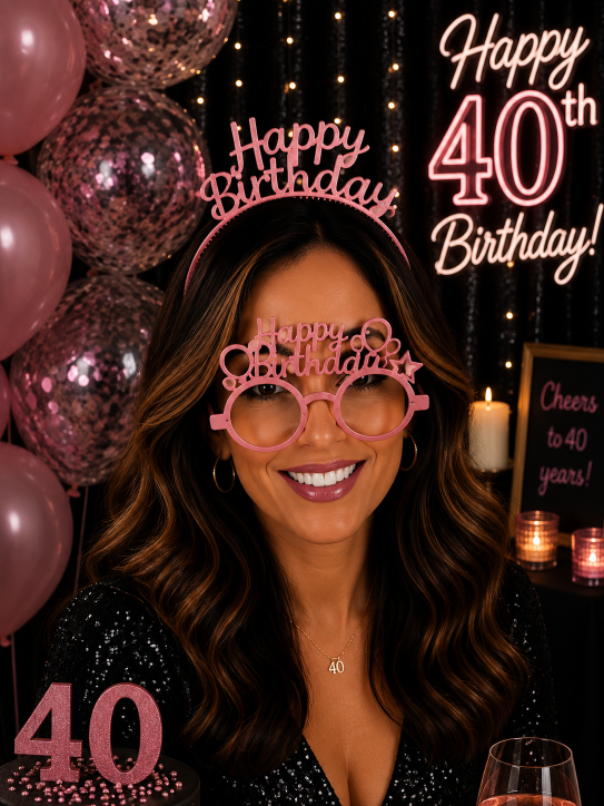 Happy%20Birthday%20Taç%20Gözlük%20Seti%20Pembe
