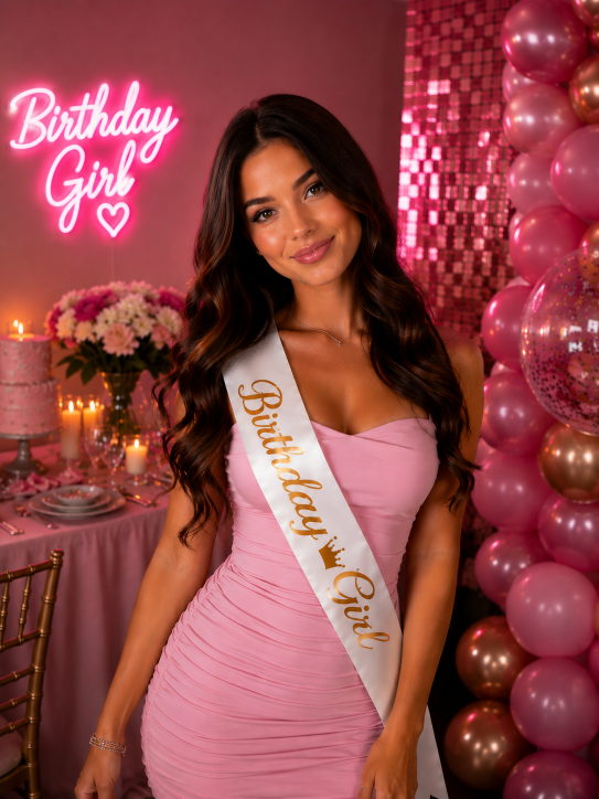 Beyaz%20Birthday%20Girl%20Gold%20Yazılı%20Kuşak