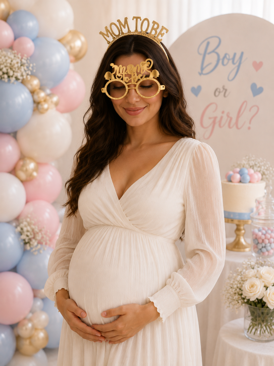 Mom%20To%20Be%20Taç%20Gözlük%20Seti%20Gold