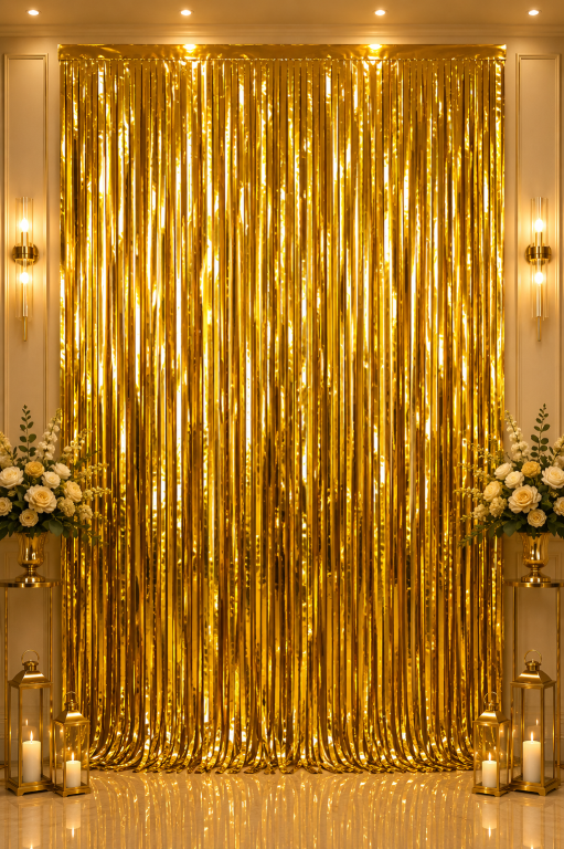 Metalize%20Arka%20Fon%20Perde%20Gold%20100x200%20cm