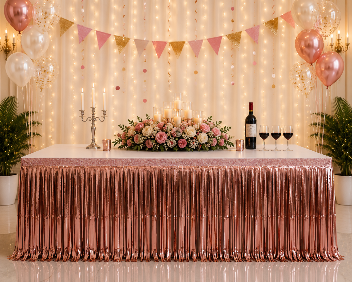 Metalize%20Masa%20Eteği%20Rosegold%2080x320%20cm