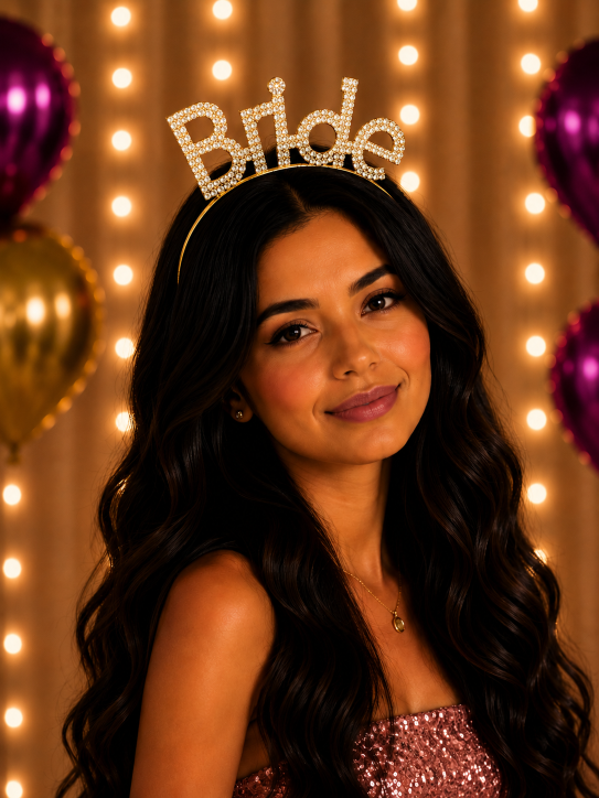 Bride%20Taşlı%20Taç%20Gold