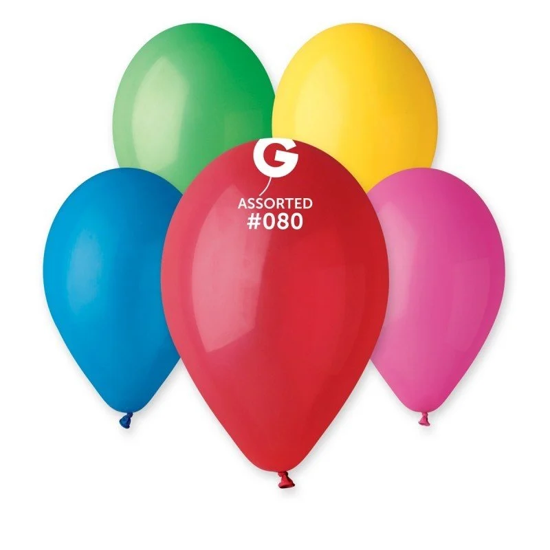 10’’%20Gemar%20Pastel%20Balon%20Karışık%20Renk%20100%20adet