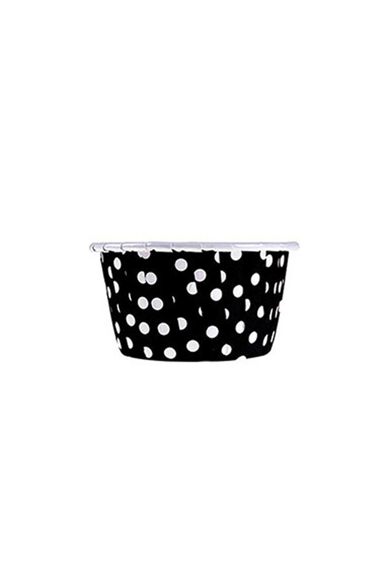 Muffin%20Cupcake%20Kapsülü%20Siyah%20Puantiyeli%2010%20adet
