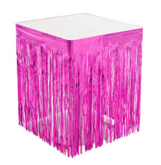 Metalize%20Masa%20Eteği%20Pembe%2070x280%20cm