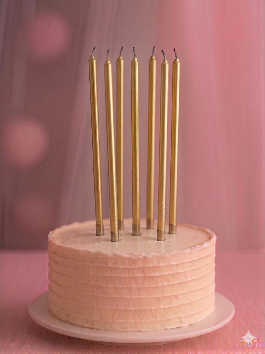 Parti%20Mumu%20Metalik%20Altın%2020%20cm