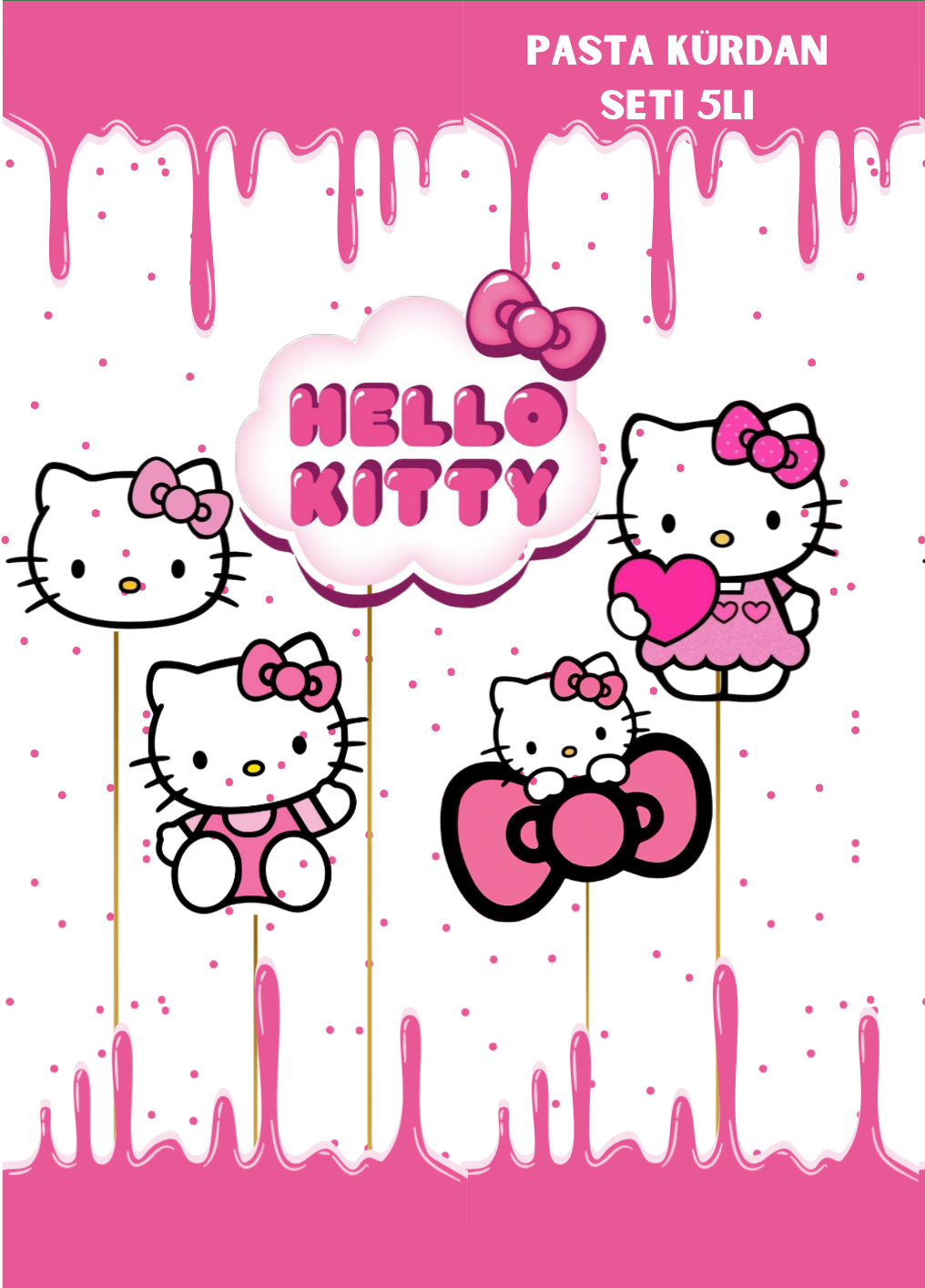 Hello%20Kitty%20Pasta%20Üstü%20Kürdan%205li