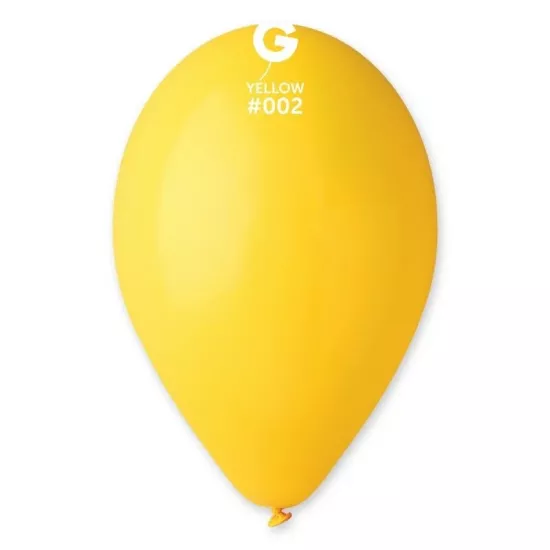 10’’ Gemar Pastel Balon Sarı 100 adet