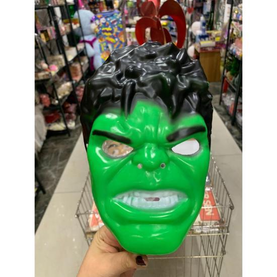 Çocuk Parti Maskesi Halloween Yeşil Dev Adam