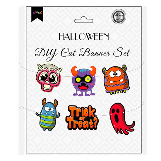 Halloween Dekoratif Banner