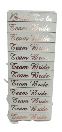Bride To Be Deri Bileklik Rosegold