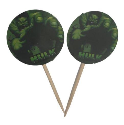 Hulk Pasta Süsü Kürdan 10 adet