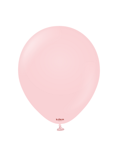 12’’ Kalisan Makaron Pembe Lateks Balon 1 adet