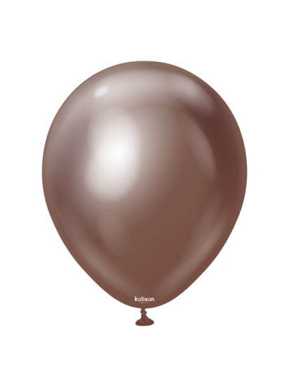 12’’ Kalisan Krom Çikolata Kahve Lateks Balon 1 adet