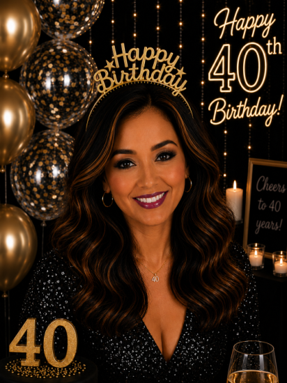 Happy Birthday Taç Gold