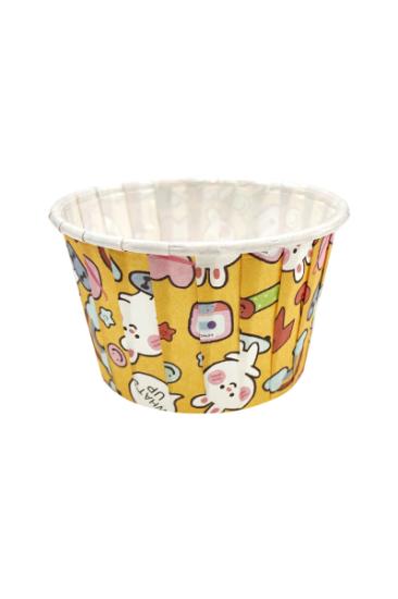 Muffin Cupcake Kapsülü Desenli 10 adet