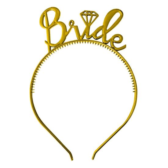 Bride Mika Taç Gold Renk