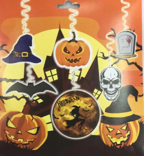 Halloween Tavan Sarkıt Süsü 6lı