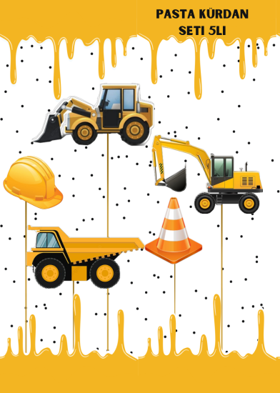 İnşaat Pasta Üstü Kürdan 5li