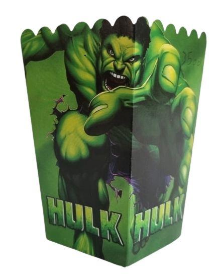Hulk Baskılı Mısır Kutusu 8li