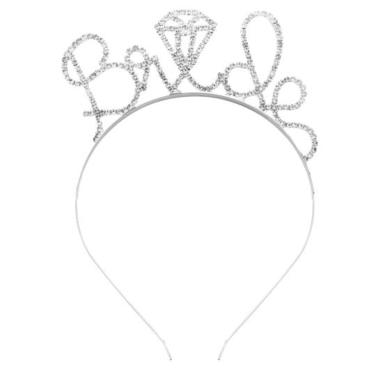 Bride Taşlı Taç Gümüş