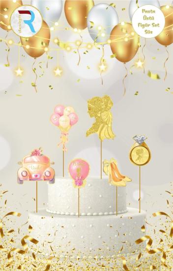 Bride To Be Pasta Süsü Kürdan 5 adet