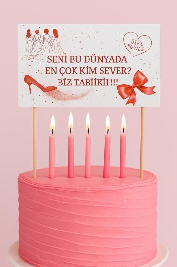 Dev Boy Pasta Afişi Parti Süsü 1 adet