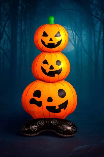 Halloween Ayaklı Balkabağı Folyo Balon