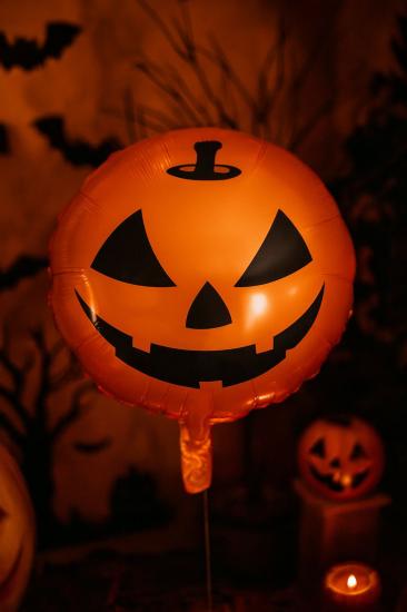 Halloween Yuvarlak Folyo Balon