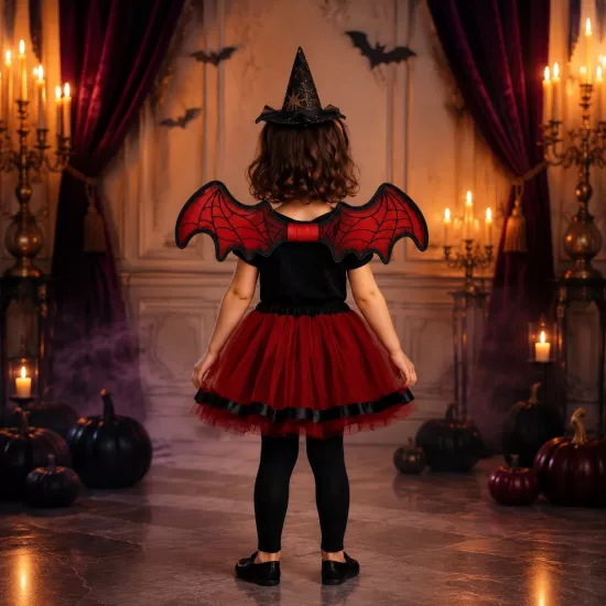 Halloween Yarasa Çocuk Kostümü