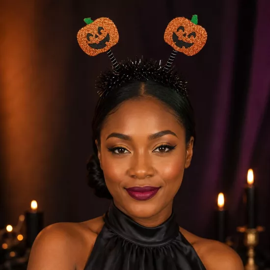 Halloween Balkabağı Tacı