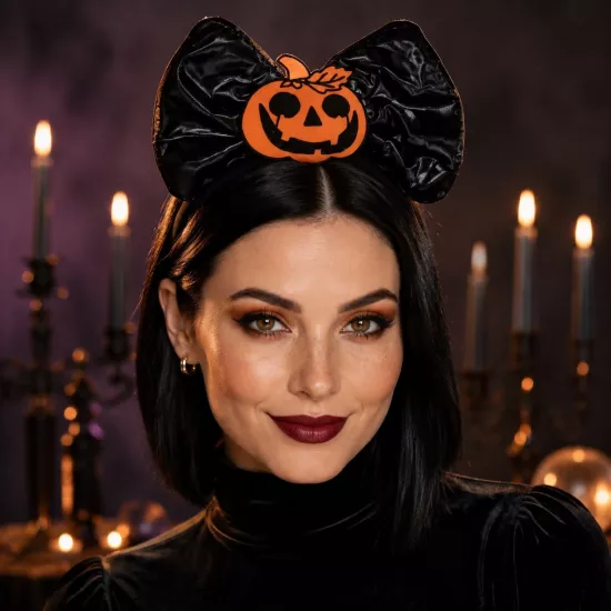 Halloween Fiyonklu Balkabağı Tacı