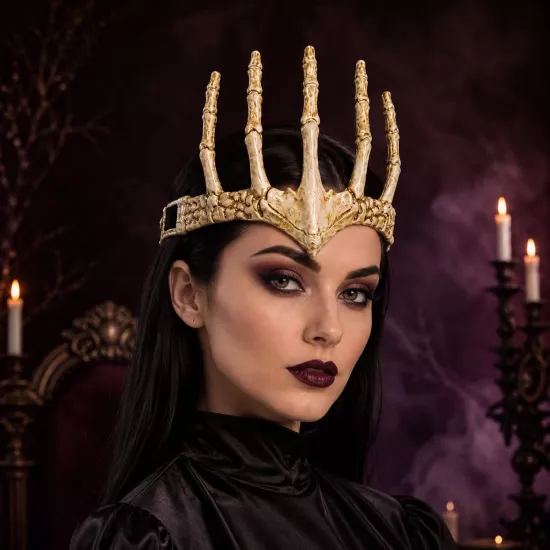 Halloween Kemik Taç