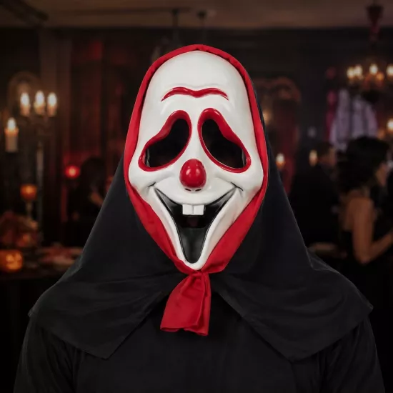 Halloween Beyaz Hayalet Maskesi