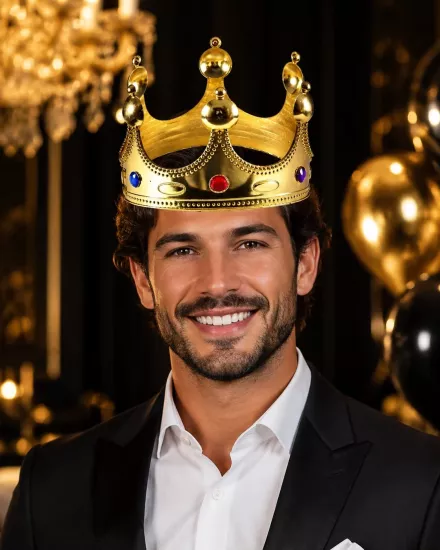 Halloween Kral Tacı Gold
