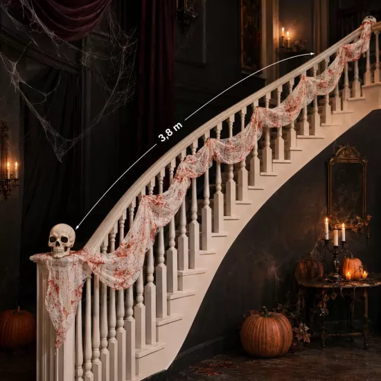Halloween Dekorları | Balkabağı, İskelet ve Işıklı Süsler