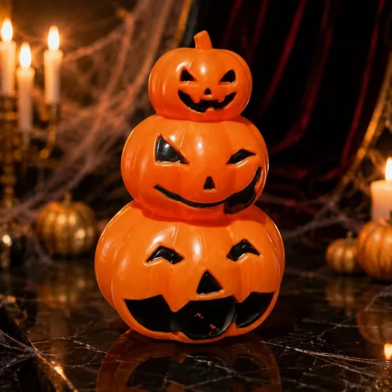 Halloween Dekorları | Balkabağı, İskelet ve Işıklı Süsler