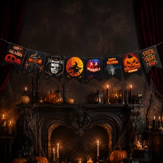 Halloween Folyo Balon ve Kâğıt Süsler | Cadılar Bayramı