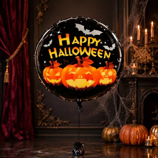 Halloween Folyo Balon ve Kâğıt Süsler | Cadılar Bayramı