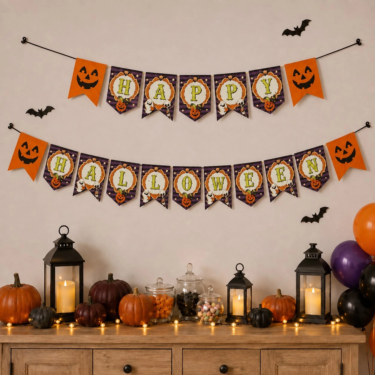 Halloween Happy Halloween Banner