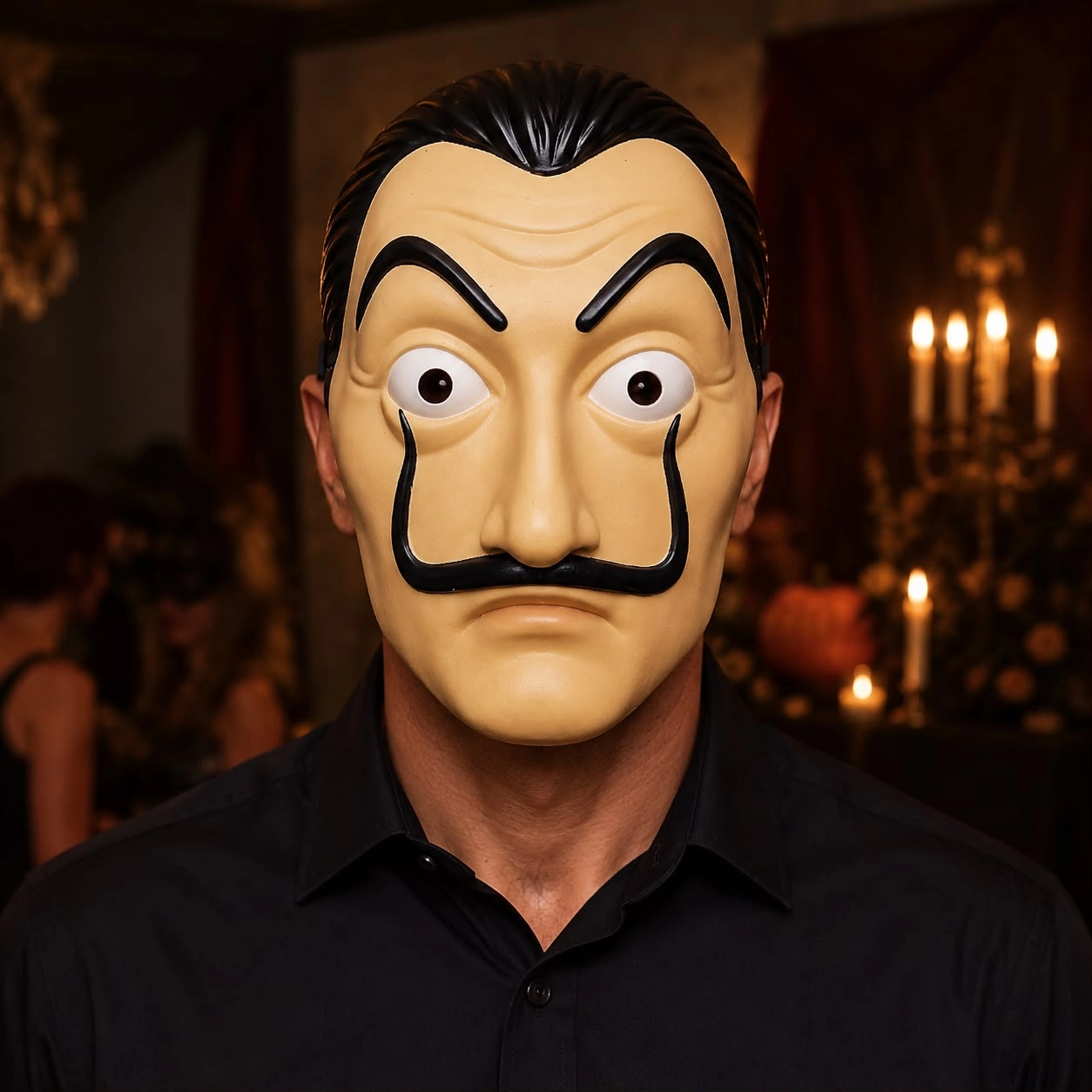 Halloween Salvador Dali Maske