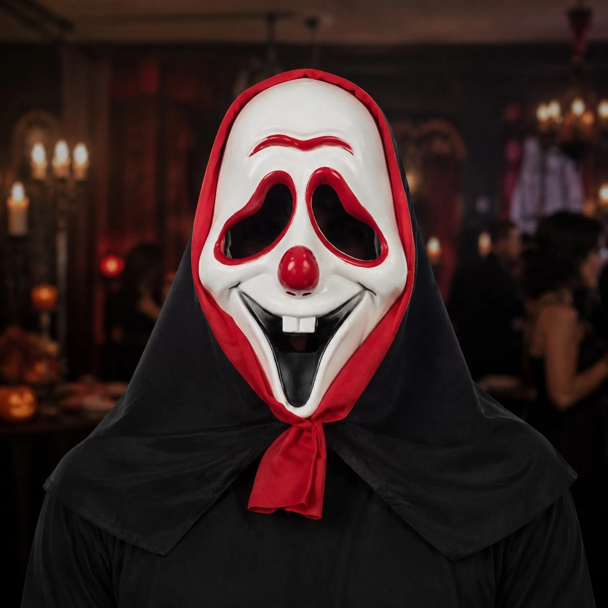 Halloween Beyaz Hayalet Maskesi